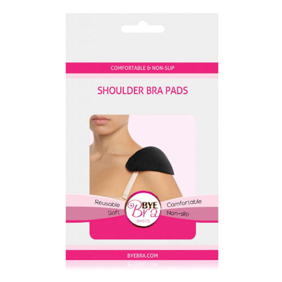 BYE-BRA - PROTECTORES DE HOMBRO DE SOPORTE NEGRO