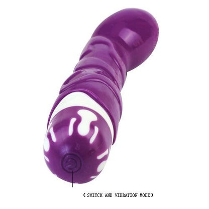 BAILE - REALISTIC COCK 10 RHYTHMS SENSATION VIOLET