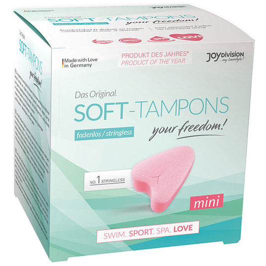 JOYDIVISION SOFT-TAMPONS - TAMPONS ORIGINALES SOFT-TAMPONS MINI 3 UDS