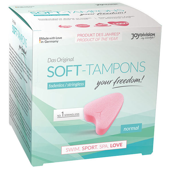 JOYDIVISION SOFT-TAMPONS - TAMPONS ORIGINALES SOFT-TAMPONS 3 UNIDADES