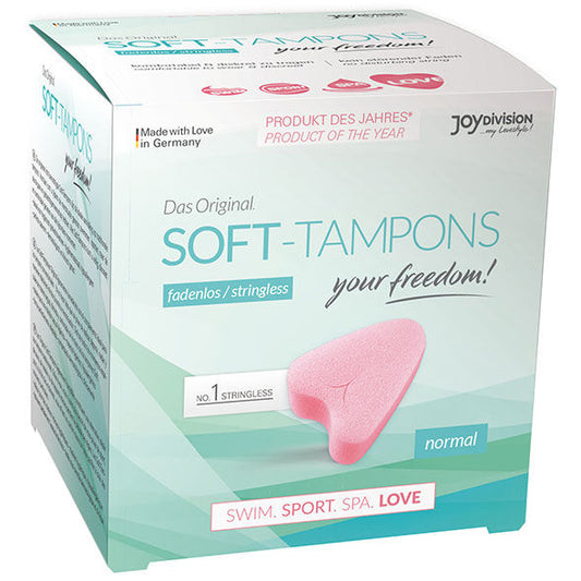 JOYDIVISION SOFT-TAMPONS - TAMPONS ORIGINALES SOFT-TAMPONS 3 UNIDADES