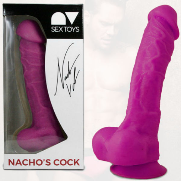 NACHO VIDAL - POLLA DE NACHO 24 CM ROSA