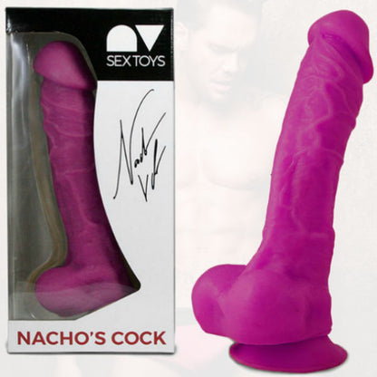 NACHO VIDAL - POLLA DE NACHO 24 CM ROSA