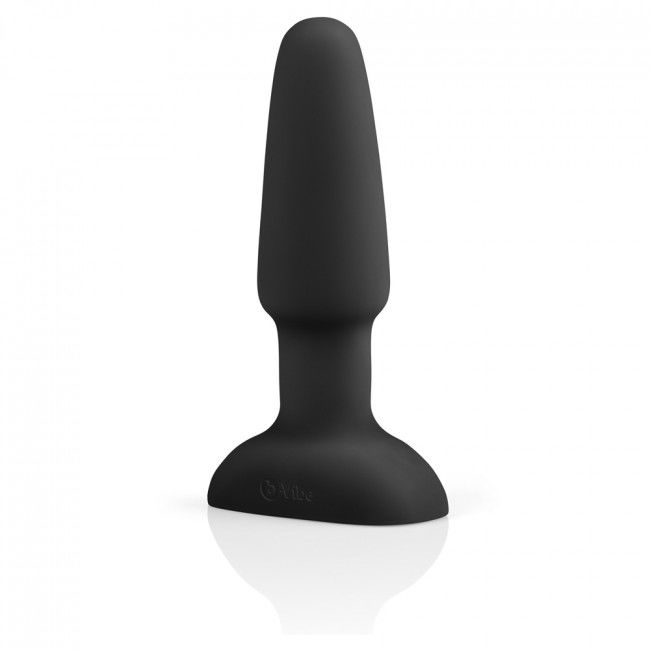 B-VIBE - PLUG ANAL CONTROL REMOTO RIMMING 2 NEGRO