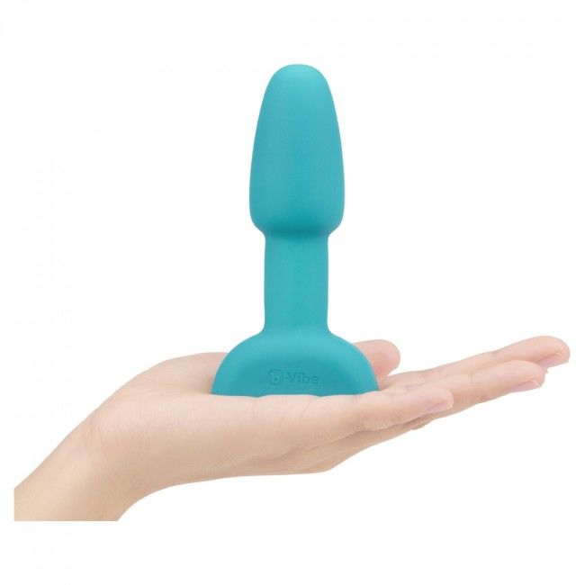 B-VIBE - PLUG ANAL CON CONTROL REMOTO RIMMING PETITE TEAL