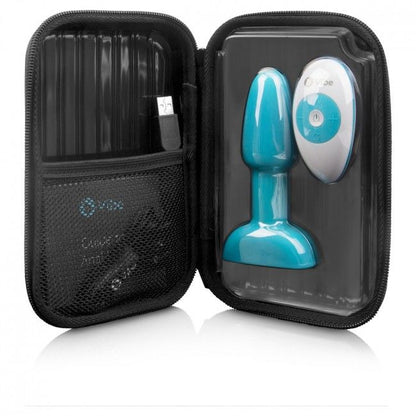 B-VIBE - PLUG ANAL CON CONTROL REMOTO RIMMING PETITE TEAL