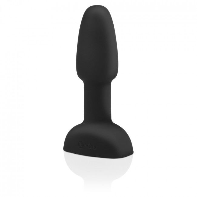 B-VIBE - RIMMING REMOTE CONTROL ANAL PLUG PETITE BLACK