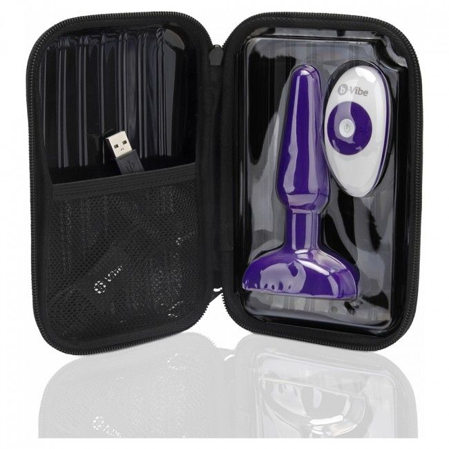 B-VIBE - TRIO REMOTE CONTROL PLUG ANAL LILAC