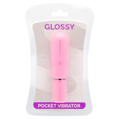 GLOSSY - VIBRADOR DE BOLSILLO ROSA PROFUNDO