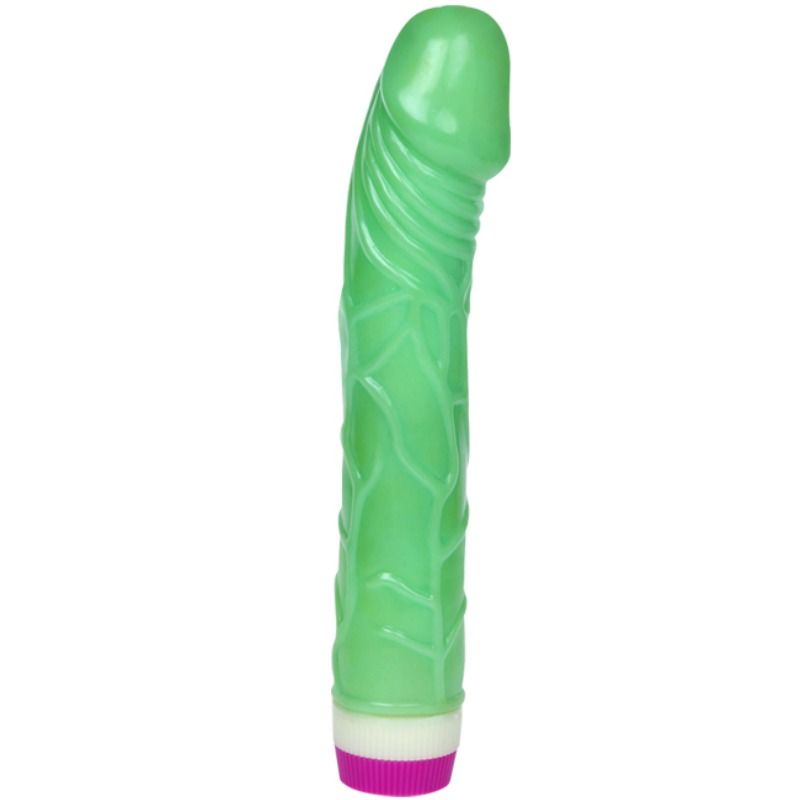 BAILE - WAVES OF PLEASURE VIBRATOR 23 CM GREEN