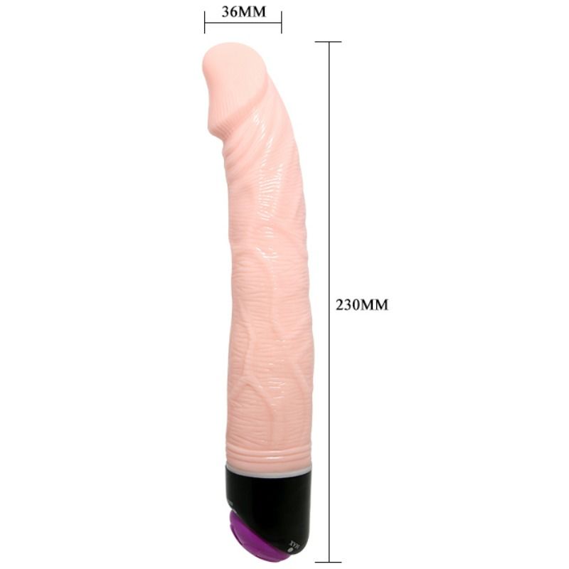 BAILE - ADOUR BAILE - CLUB REALISTIC VIBRATOR 23 CM NATURAL