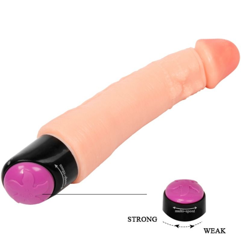 BAILE - VIBRADOR REALISTA FLEXIBLE 25 CM