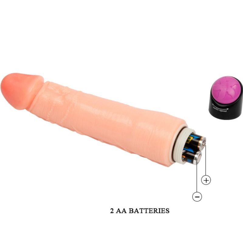 BAILE - VIBRADOR REALISTA FLEXIBLE 25 CM