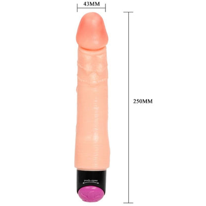 BAILE - VIBRADOR REALISTA FLEXIBLE 25 CM