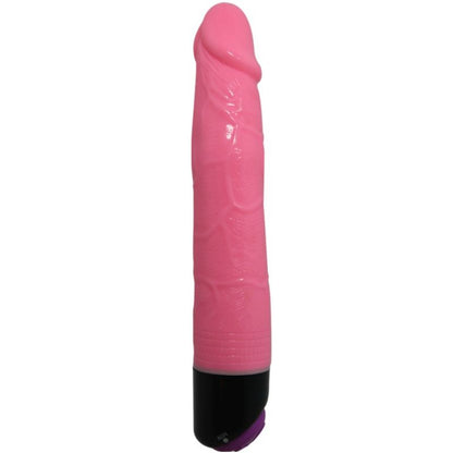 BAILE - COLORFUL SEX REALISTIC VIBRATOR PINK 23 CM