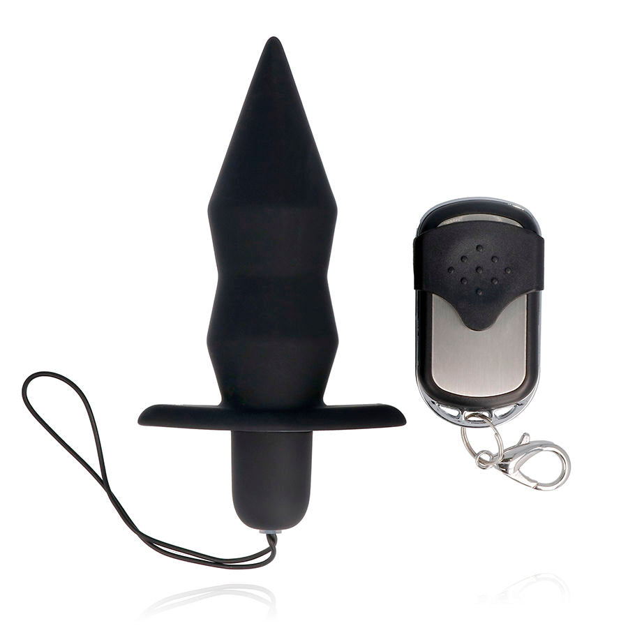 SPIRIT - ANAL PLUG REMOTE CONTROL BLACK