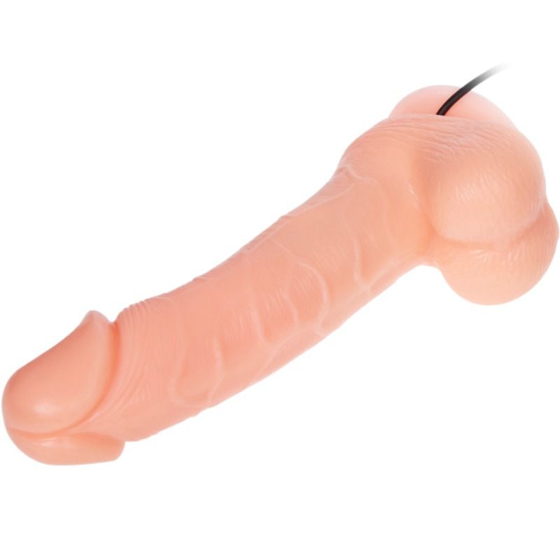 BAILE - DILDO REALISTA DONG VIBRACIÓN Y ROTACIÓN 20 CM