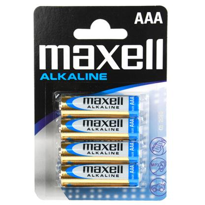 MAXELL - PILAS AAA 4 PILAS