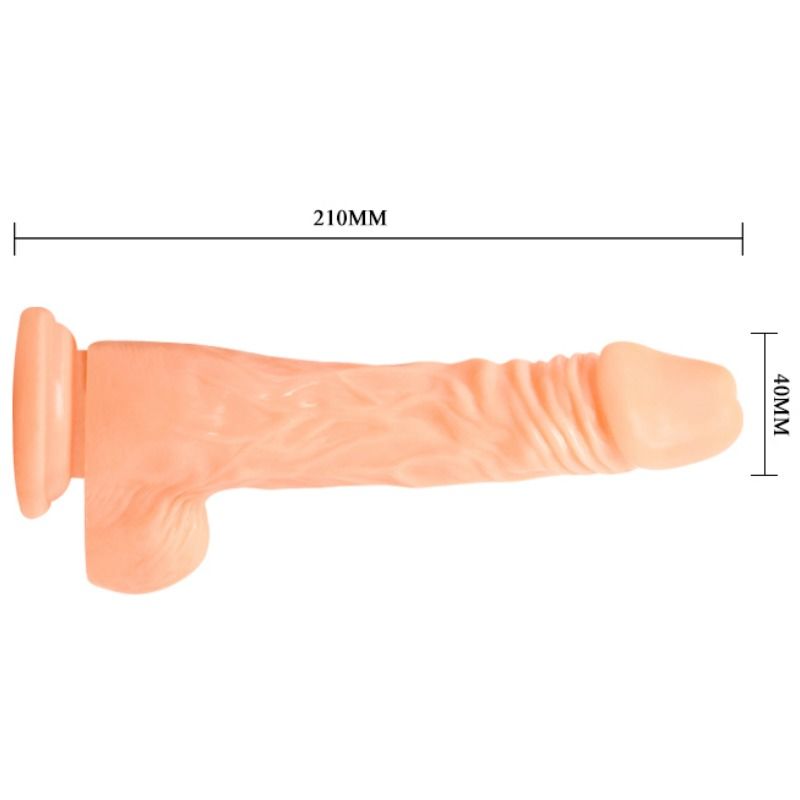 BAILE - DILDO DE PENE REALISTA CON VIBRACIÓN