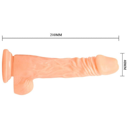 BAILE - DILDO DE PENE REALISTA CON VIBRACIÓN