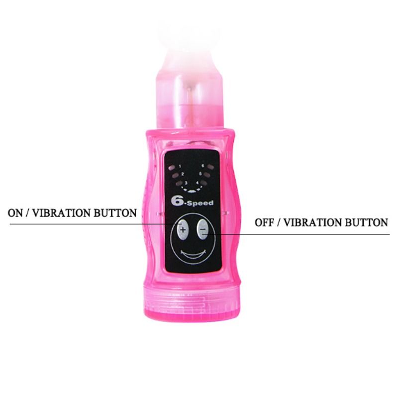 BAILE - DISTORTION TRIPLE PINK STIMULATOR