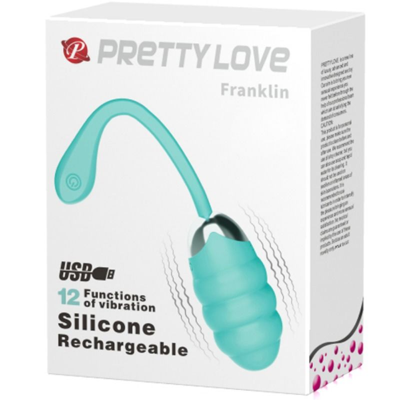 PRETTY LOVE - HUEVO VIBRADOR SMART FRANKLIN