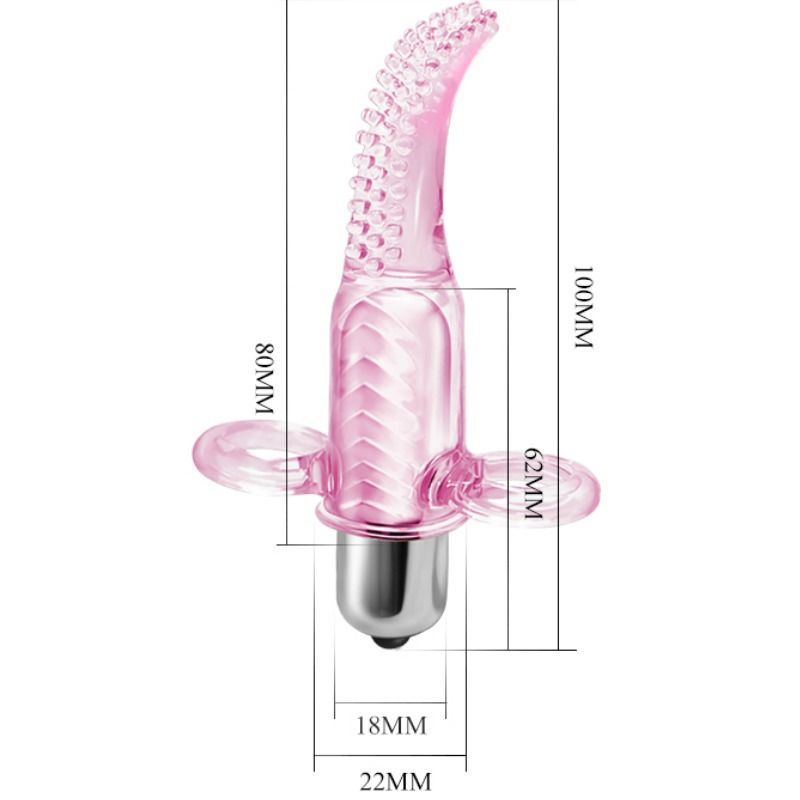 BAILE - ESTIMULADOR DEDAL VIBRADOR DE DEDO