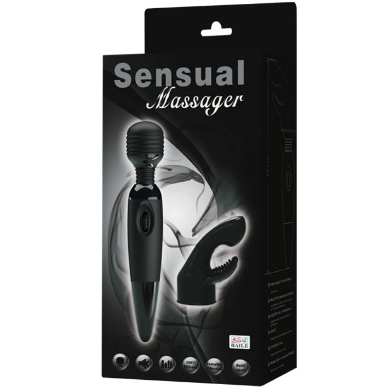 BAILE - SENSUAL MASSAGER WITH INTERCHANGEABLE HEAD