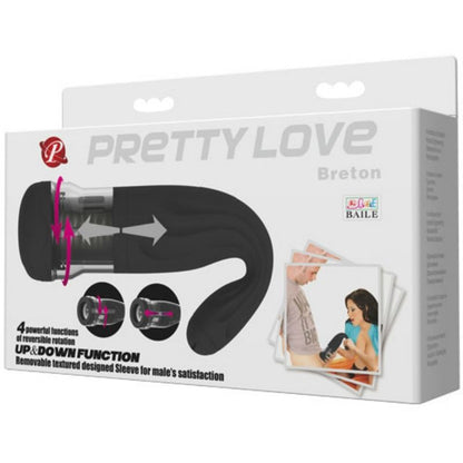 PRETTY LOVE - MASTURBADOR MULTIFUNCIÓN BRETON PARA HOMBRE