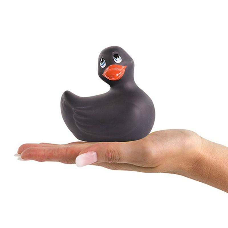 BIG TEASE TOYS - I RUB MY DUCKIE PATO VIBRADOR CLÁSICO NEGRO