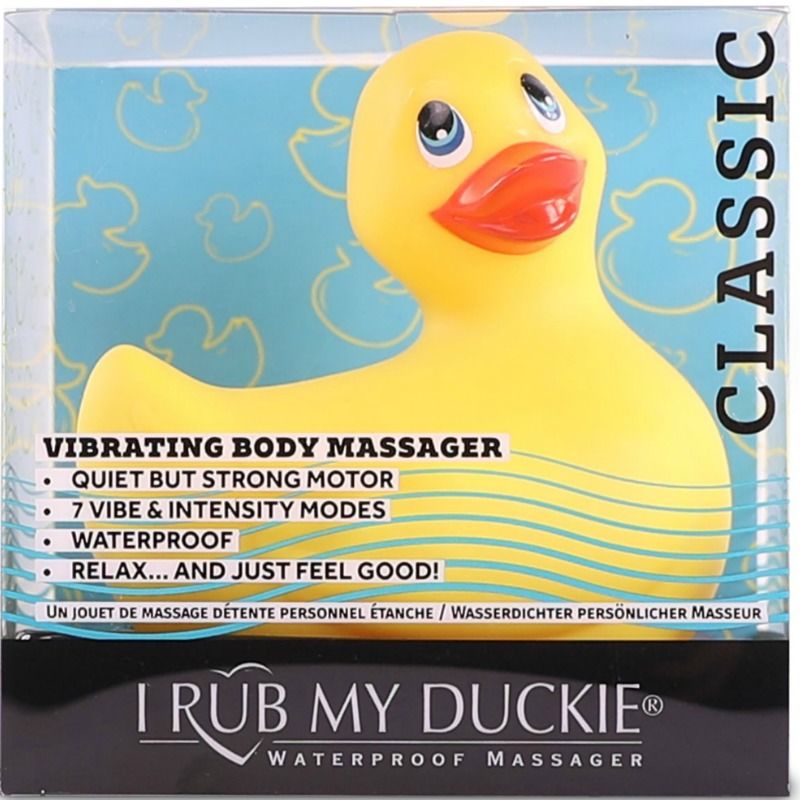 BIG TEASE TOYS - I RUB MY DUCK CLASSIC VIBRATING DUCK YELLOW