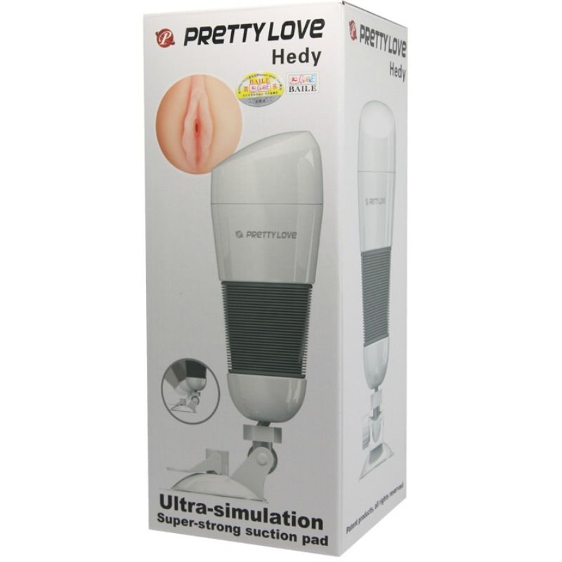 PRETTY LOVE - MASTURBADOR DE VAGINA HEDY WHITE