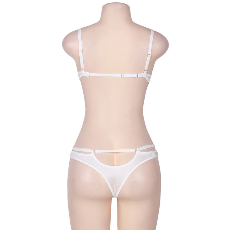 SUBBLIME - CONJUNTO DE DOS PIEZAS CON TIRANTES QUEEN PLUS