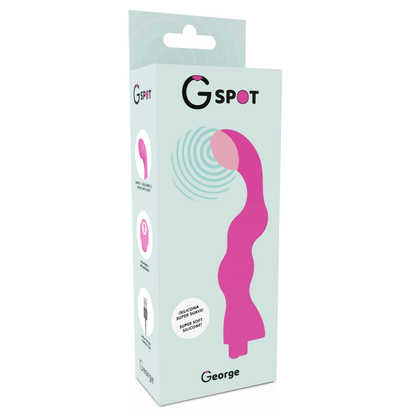 G-SPOT - GEORGE G-SPOT VIBRADOR GOMA ROSA