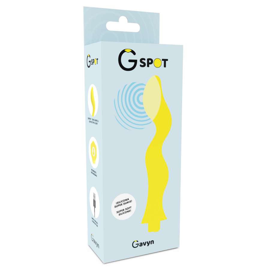 G-SPOT - GAVYN G-SPOT VIBRATOR YELLOW