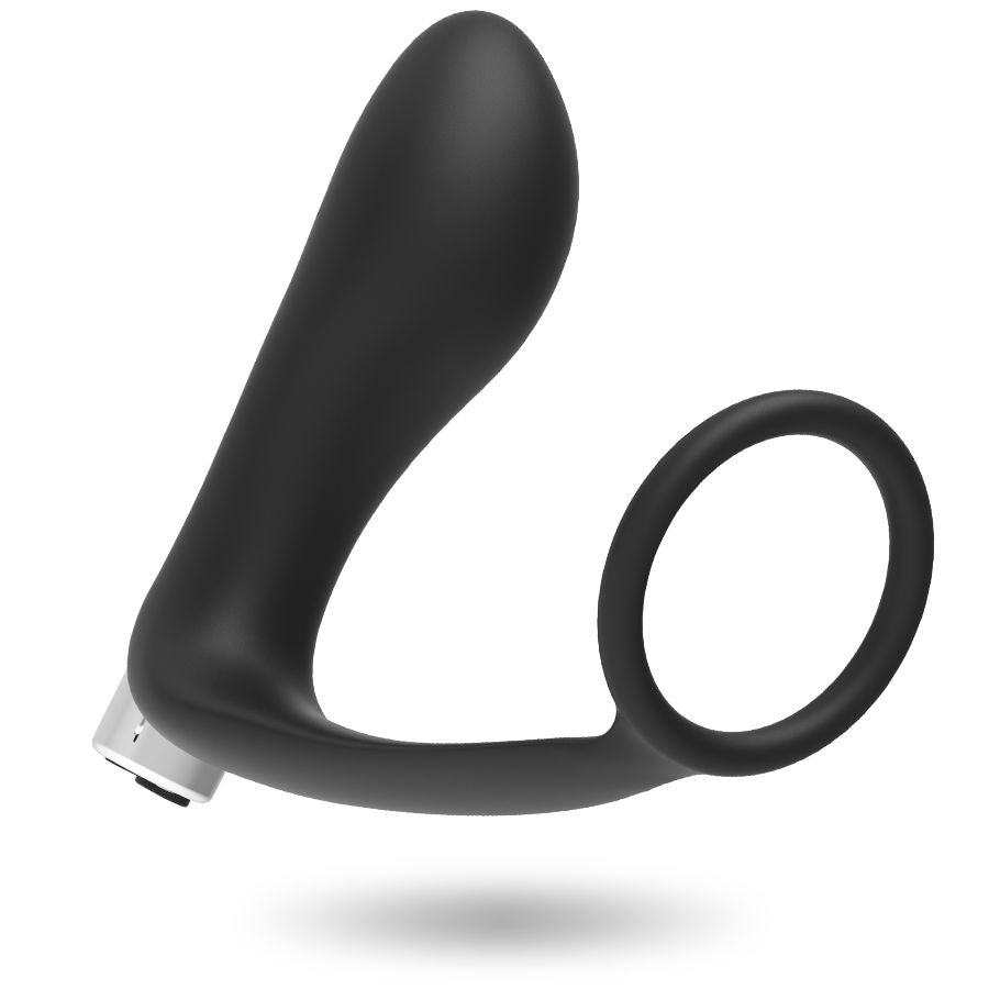 ADDICTED TOYS - PROSTATIC VIBRATOR RECHARGEABLE MODEL 1 - BLACK