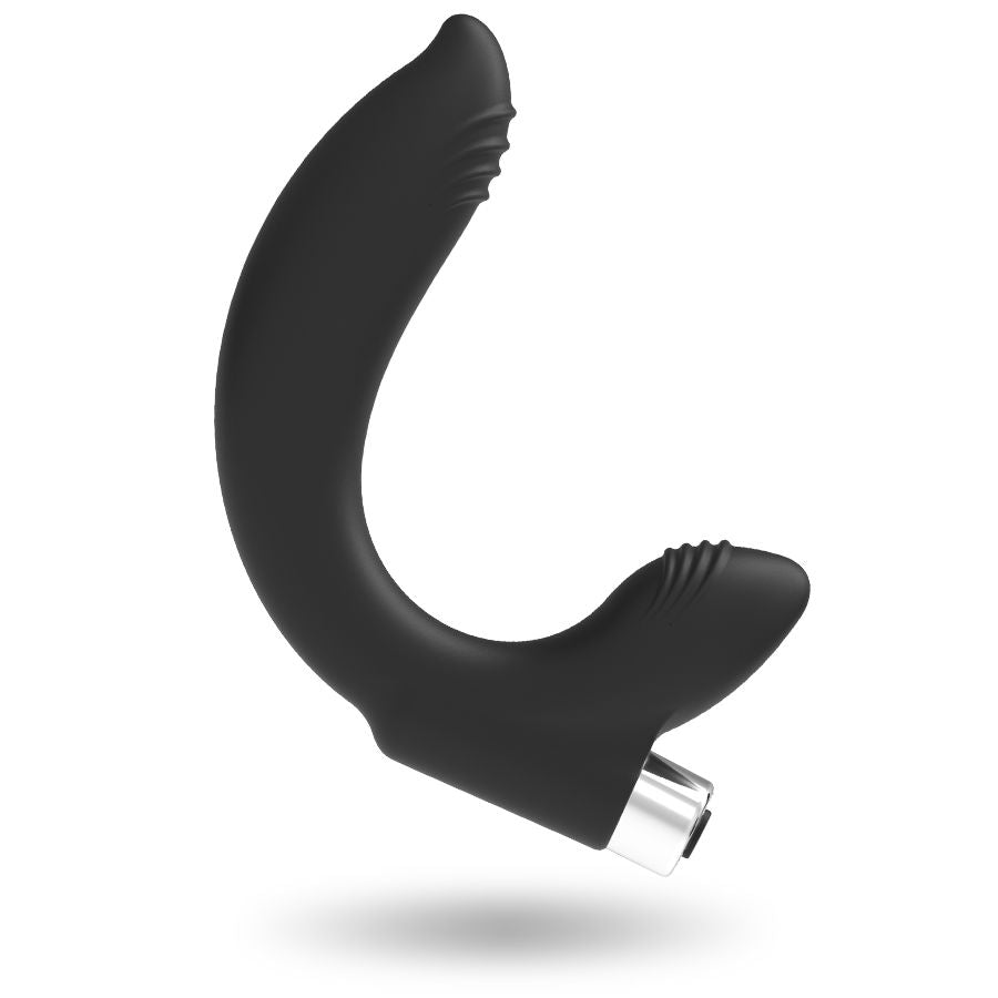 ADDICTED TOYS - PROSTATIC VIBRATOR RECHARGEABLE MODEL 7 - BLACK