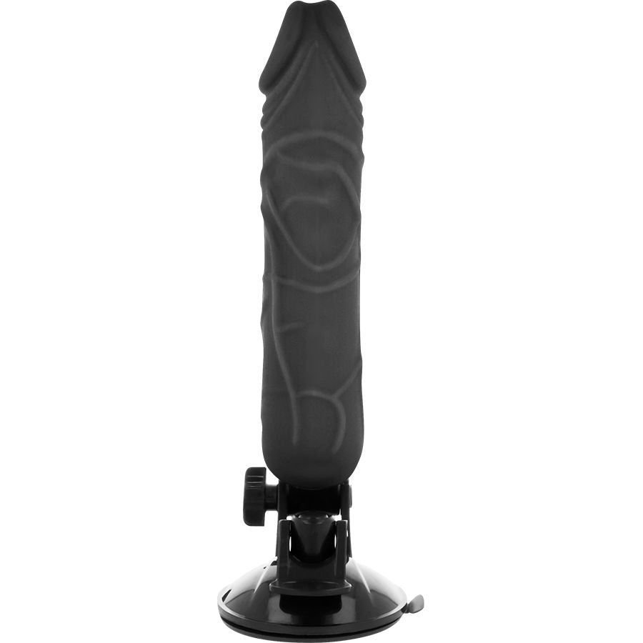 BASECOCK - VIBRADOR REALISTA CONTROL REMOTO CARNE 20 CM -O- 4 CM