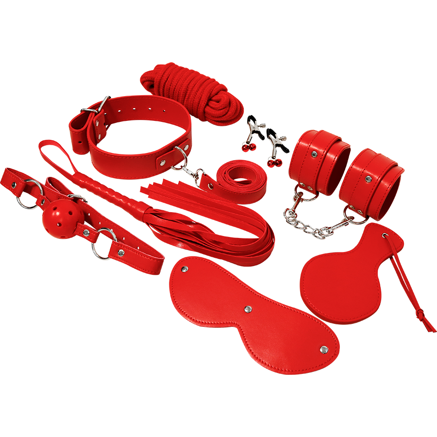 EXPERIENCIA - KIT FETICHE BDSM SERIE ROJA