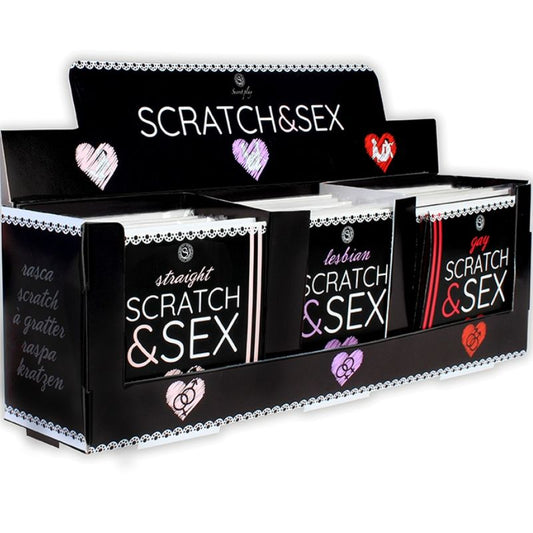 SECRETPLAY - DISPLAY + POSTURAS SCRATCH &amp; SEX (ES/EN/FR/PT/DE)