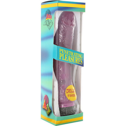 SIETE CREACIONES - VIBRADOR JELLY LAVANDA 215 CM