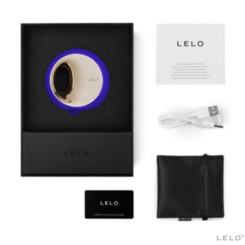 LELO - ESTIMULADOR DE SEXO ORAL ORA 3 AZUL MEDIANOCHE