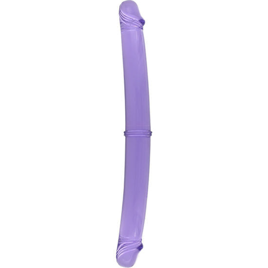 SIETE CREACIONES - PENE DOBLE 30 CM MORADO