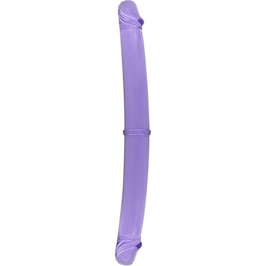 SIETE CREACIONES - PENE DOBLE 30 CM MORADO