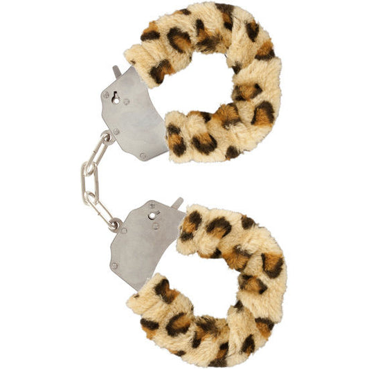 TOYJOY - FURRY FUN CUFFS BONDAGE LEOPARD