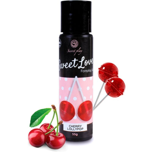 SECRETPLAY - GEL DE PIRULETA DE CEREZA SWEET LOVE 60 ML