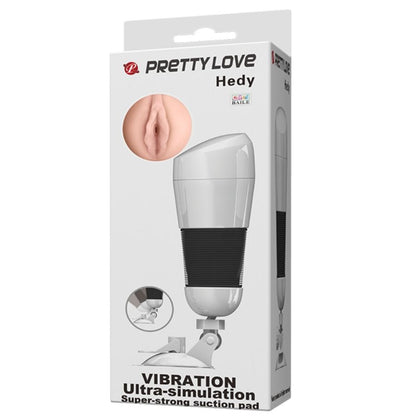 PRETTY LOVE - MASTURBADOR VAGINA HEDY CON VIBRACIÓN