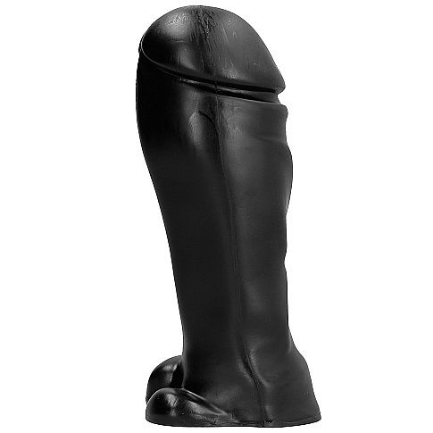 TODO NEGRO - PENE DE 22 CM DE PUNTA ANCHA