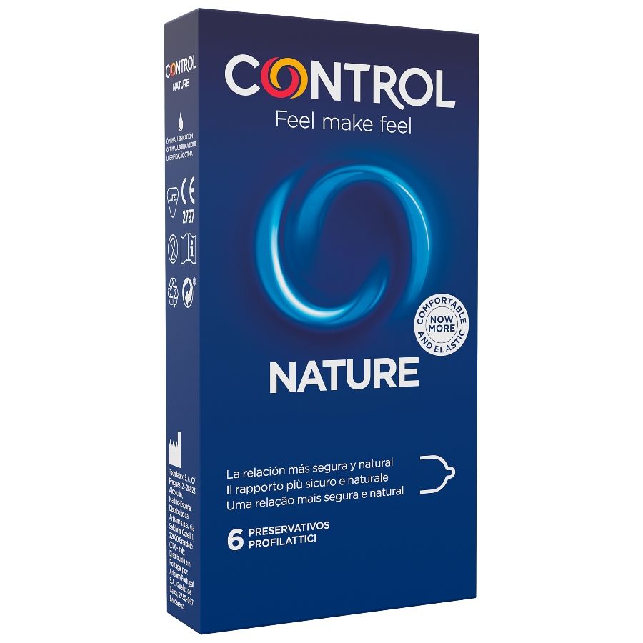 CONTROL - PRESERVATIVOS ADAPTA NATURE 6 UNIDADES