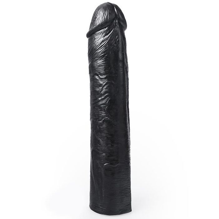 SISTEMA HUNG - DILDO REALISTA COLOR NEGRO BENNY 25,5 CM